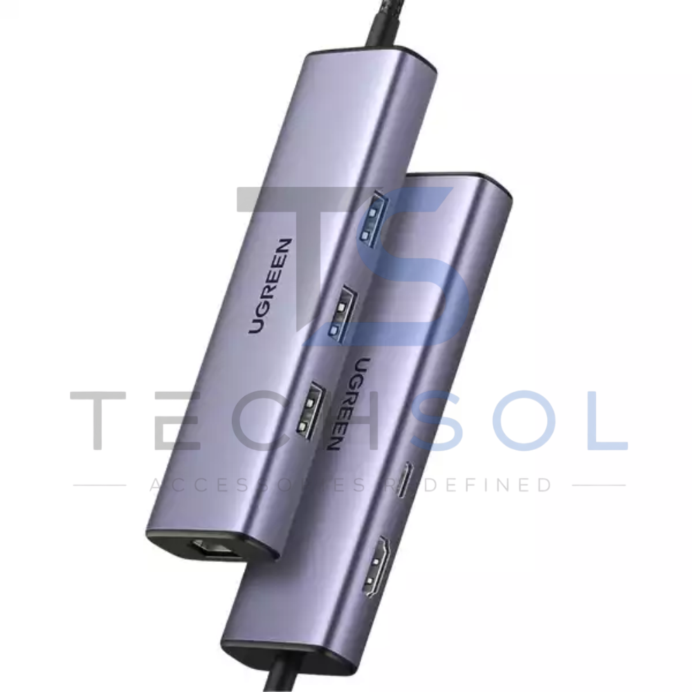 UGreen Revodok 6-in-1 USB-C Multiport Hub | UGreen 15598 | Tech Sol
