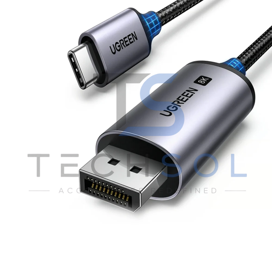 UGreen USB-C to DisplayPort Cable (8K@60Hz)(2 Meter) | UGreen 25158 | Tech Sol