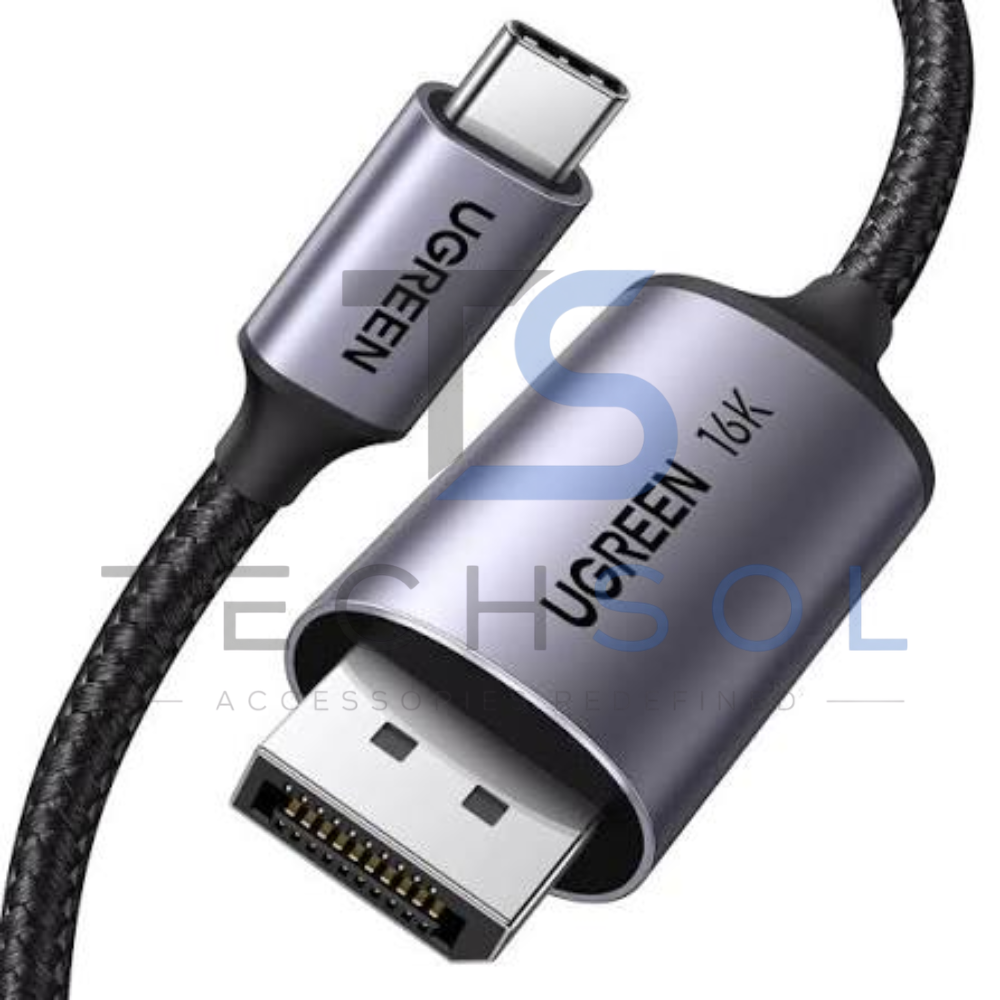 UGreen USB-C to DisplayPort Cable (16K@60Hz)(1.5M) | UGreen 25864 | Tech Sol