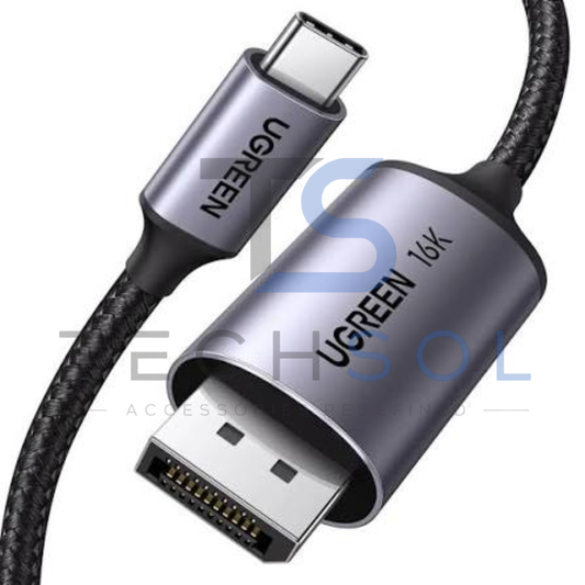 UGreen USB-C to DisplayPort Cable (16K@60Hz)(1.5M) | UGreen 25864 | Tech Sol
