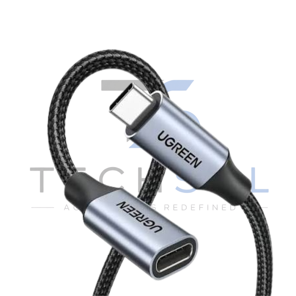 UGreen USC-C Male To USB-C Female Extension Cable | UGreen 30205 | Tech Sol