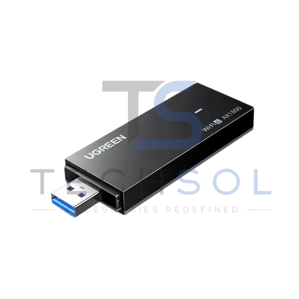 UGreen Wifi 6 AX1800 Dual Band Wireless Adapter | UGreen 65225 | Tech Sol