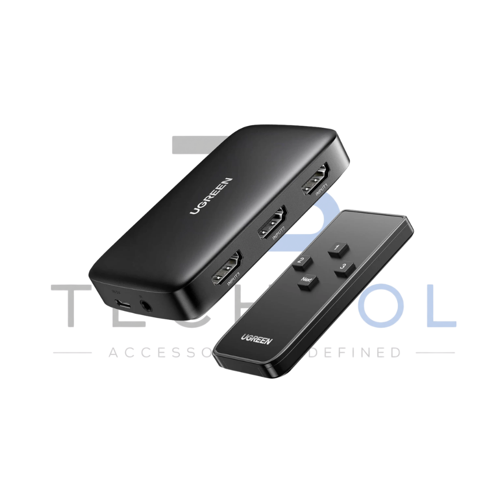 UGreen CM332 HDMI Switch 3-in-1 | UGreen 80125 | Tech Sol