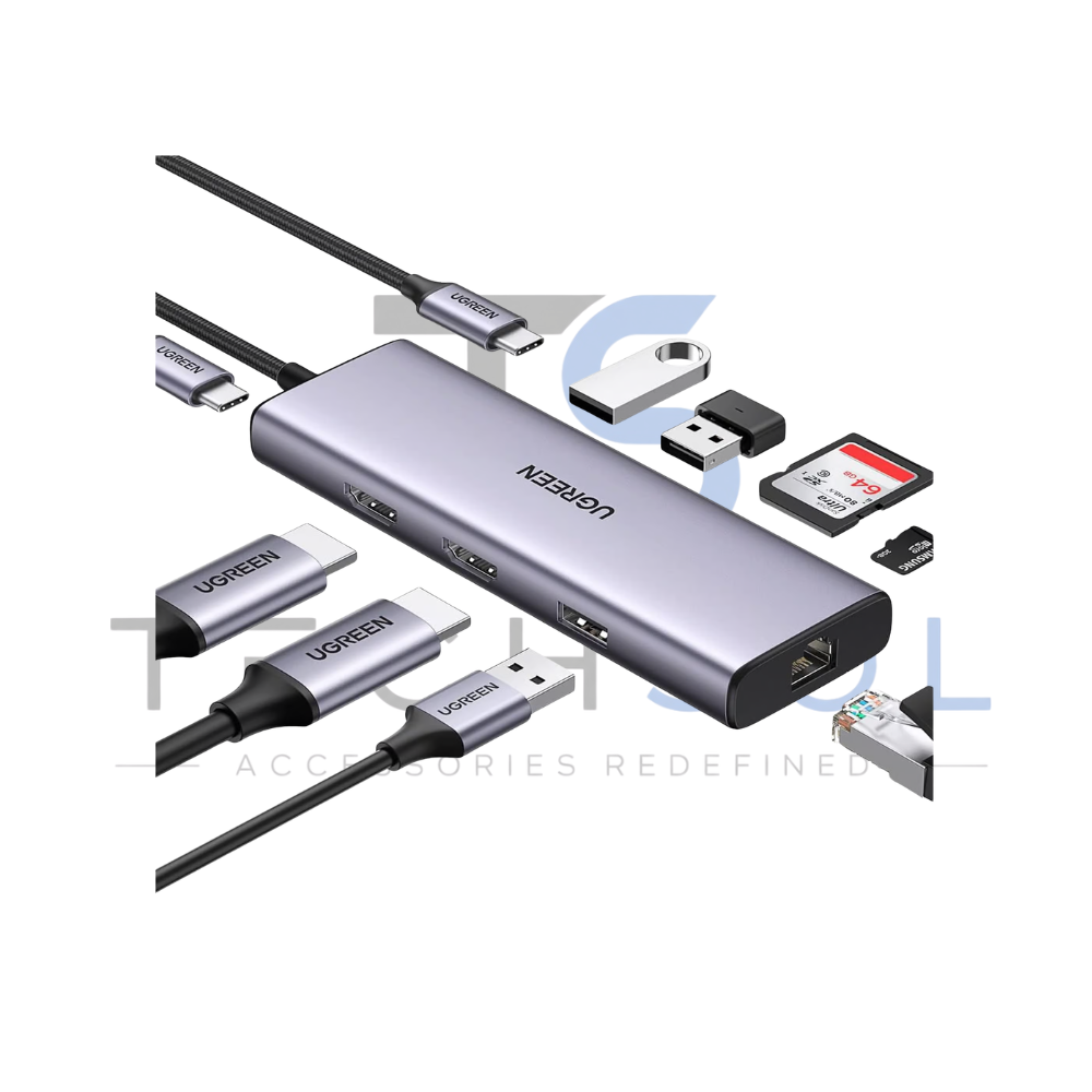 UGreen 9-in-1 USB-C Multiport Hub | UGreen 90119 | Tech Sol